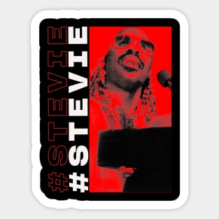 STEVIE RED SPACE Sticker